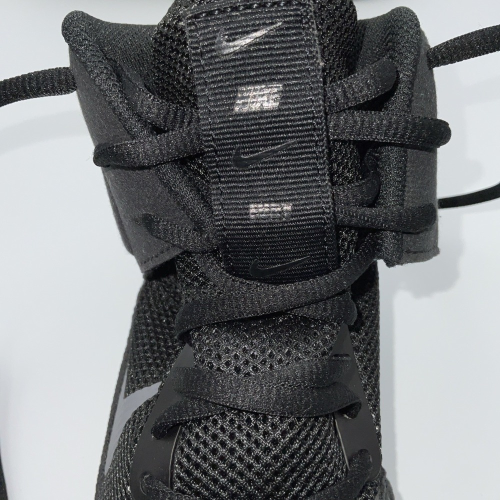 Nike Fury Wrestling Shoes Black Dark Grey Mens‎ Size 10 NWOB AO2416 010 - Picture 5 of 6
